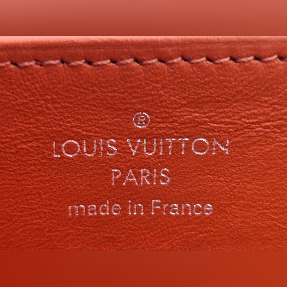 Rare color combo Mahina Zippy Wallet Blue Nuage EUC with a red orange interio - Picture 2 of 16